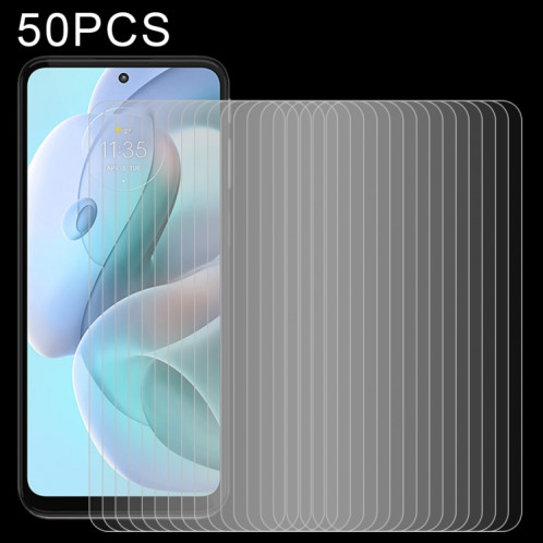 Film de verre trempé de 50 pcs 0.26mm 9H 2.5D pour Motorola Moto G41 SH3003209-07