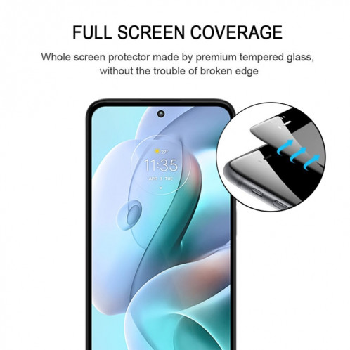 PRODUIT DE COUVERTURE DE CLEVER PROTECTEUR DE COUVERTURE PRODUCTEUR DE VERRE TRENDUE POUR MOTOROLA MOTO G41 SH32031225-08
