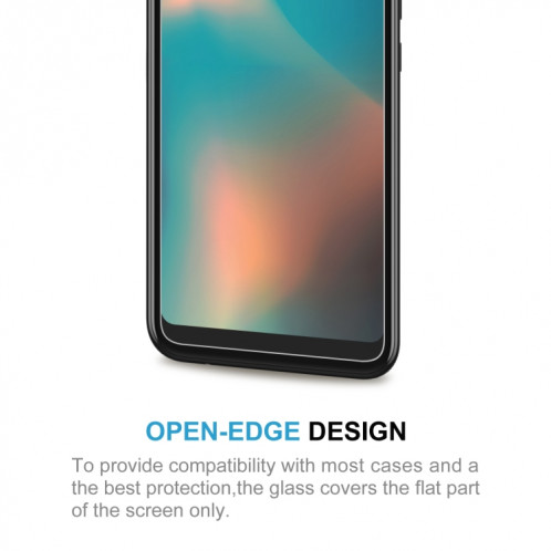 Film de verre trempé de 0,26 mm 9H 2.5D pour Motorola Moto P40 Play SD55371490-08