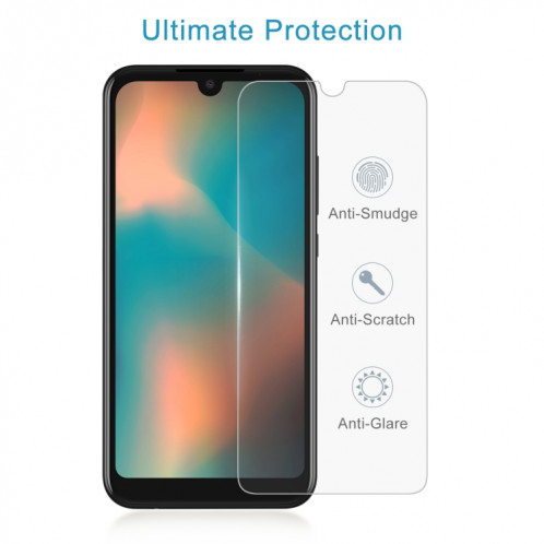 10 PCS 0.26mm 9h 2.5D Film de verre trempé pour Motorola Moto P40 Play SH5637803-08