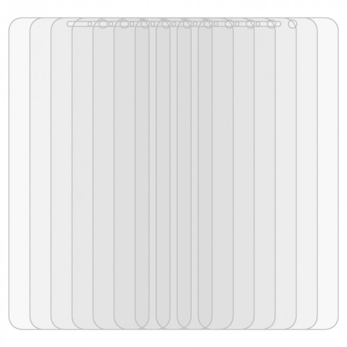 50 pcs 0.26mm 9h 2.5d film de verre trempé pour Ulefone P6000 Plus SH85191487-07