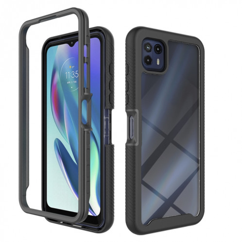 Pour Motorola Moto G50 5G Starry Sky School Color Series Coque PC + TPU (Noir) SH204A226-07