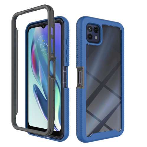 Pour Motorola Moto G50 5G Starry Sky School Color Série PC + TPU Coque Téléphone (Bleu royal) SH204D1783-07