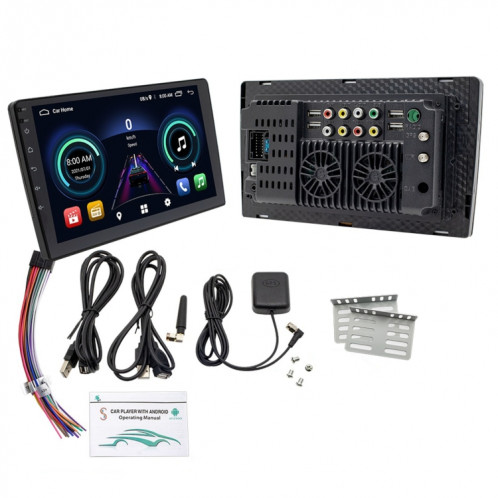 S-9090 9 pouces HD Voyage HD Android Player GPS Navigation Bluetooth Touch Radio, Support Miroir Link & FM & WiFi et contrôle de volant, Style: Version standard SH25011028-011