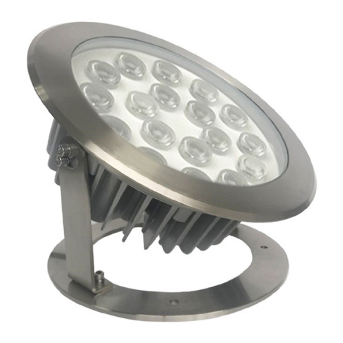 18W Square Park Landscape LED Lumière de piscine sous-marine (lumière blanche chaude) SH005A1921-08