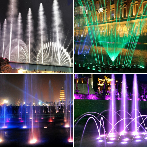 18W Square Park Landscape LED Lumière de piscine sous-marine (lumière blanche chaude) SH005A1921-08