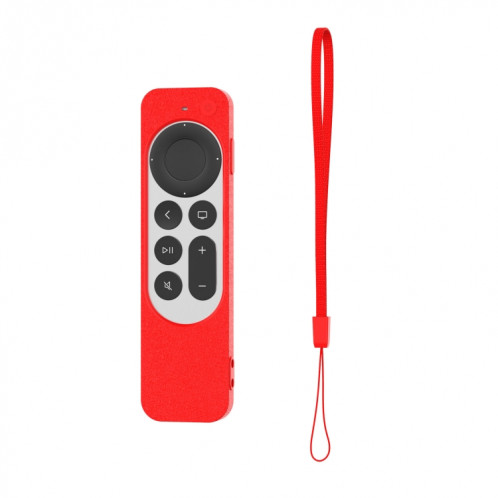 Couverture de boîtier de protection en silicone pour la télécommande 4K 4K SIRI 4K (rouge) SH901A1685-05