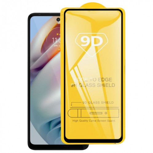 Film en verre trempé de 9D de colle complet pour Motorola Moto G51 5G / G60 / G200 / G60S SH4206866-08