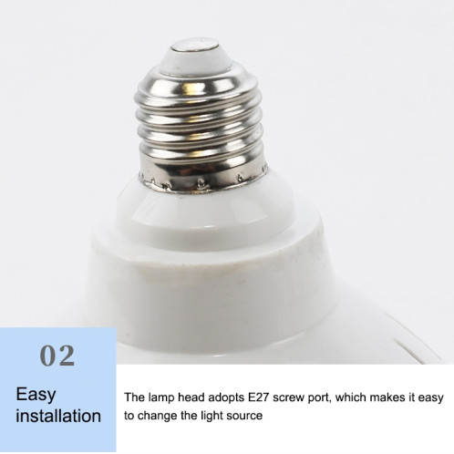 Ampoule de piscine à LED en plastique ABS, lumière sous-marine, couleur de la lumière: télécommande colorée +12 boutons (35W) SH704B224-011