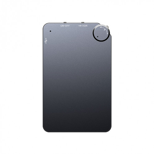 Enregistreur vocal de carte ultra-mince portable K2, capacité: 4 Go (noir) SH101A546-013