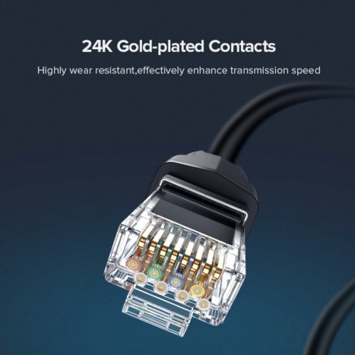 Câble LAN réseau Ethernet UGREEN CAT8, longueur: 1,5 m SU70021785-012