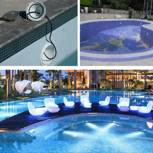 Source lumineuse sous-marine de lumière de piscine encastrée 24W LED (lumière colorée) SH305A245-09