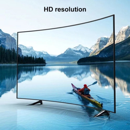 D45 3 en 1 HDMI to HDMI + VGA + 3.5 Câble de convertisseur audio (noir) SH001A1515-07