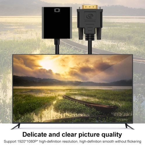 Convertisseur femelle H66C VGA mâle à HDMI (noir) SH101A1941-06