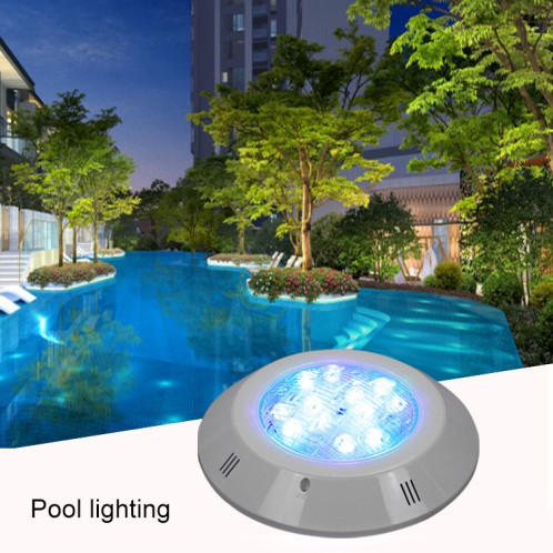 Applique murale ABS pour piscine, éclairage sous-marin à LED, puissance: 12W (vert) SH803D314-08