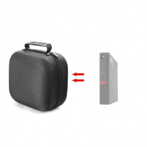 Pour Lenovo ThinkCentre MI710Q Mini PC Sac de stockage de protection PC (noir) SH606A892-07
