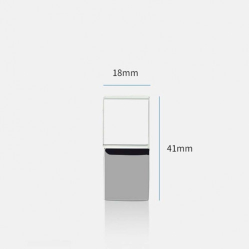 Crystal Flash Light émetteur USB 2.0 Flash Drive Musique de voiture USB Lecteur flash USB, Capacité: 32 Go (Blanc) SH903A289-08