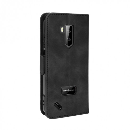 Pour Ulefone Armor x9 Senteuse Cas de téléphone en cuir de veau (noir) SH009B1820-07