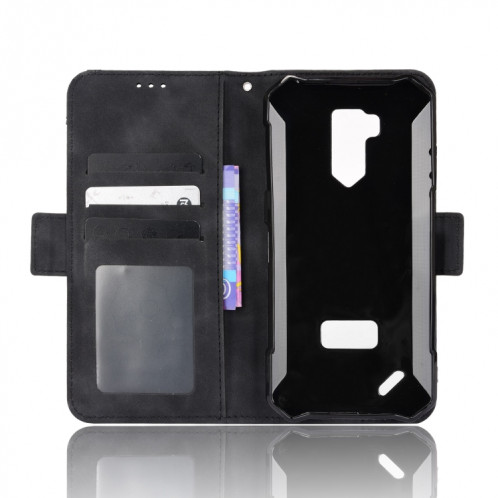 Pour Ulefone Armor x9 Senteuse Cas de téléphone en cuir de veau (noir) SH009B1820-07
