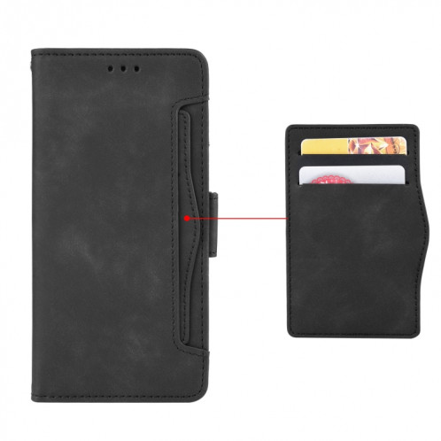 Pour Ulefone Armor x9 Senteuse Cas de téléphone en cuir de veau (noir) SH009B1820-07