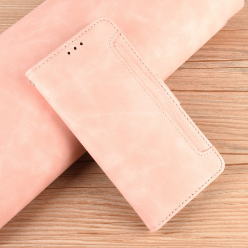 Pour Ulefone NOTE 6 / NOTE 6P PEAU SHAKE Sentez-vous Cas de téléphone en cuir de veau (rose) SH010A884-07