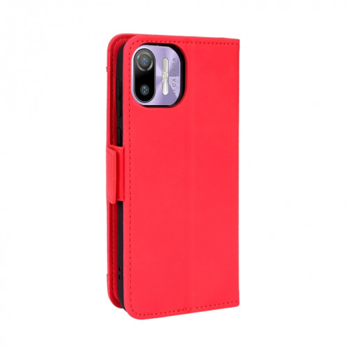 Pour Ulefone NOTE 6 / NOTE 6P PEAU SHAKE Sentez-vous Cas de téléphone en cuir de veau (rouge) SH010C167-07