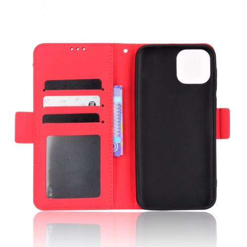 Pour Ulefone NOTE 6 / NOTE 6P PEAU SHAKE Sentez-vous Cas de téléphone en cuir de veau (rouge) SH010C167-07