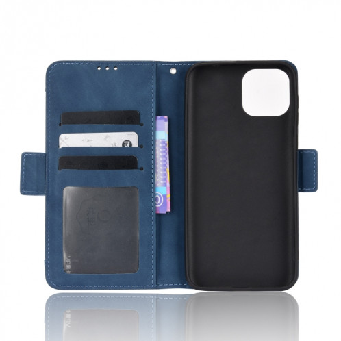 Pour Ulefone NOTE 6 / NOTE 6P Peau Senteuse Cas de téléphone en cuir de mollet (bleu) SH010D1352-07
