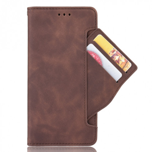 Pour Ulefone NOTE 6 / NOTE 6P PEAU SHAKE Sentez-vous Cas de téléphone en cuir de veau (brun) SH010E1669-07