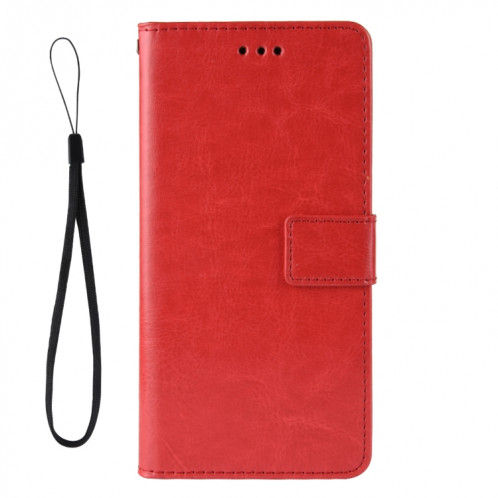 Pour Ulefone NOTE 6 / NOTE 6P Rétro Crazy Horse Texture Texture Texture Coque Texture (Rouge) SH210B1973-07