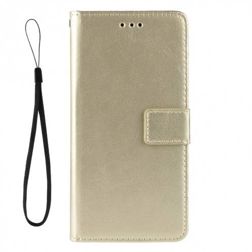 Pour Ulefone Note 6 / Note 6P Rétro Crazy Horse Texture Texture Texture Coque Téléphone (Gold) SH210C985-07