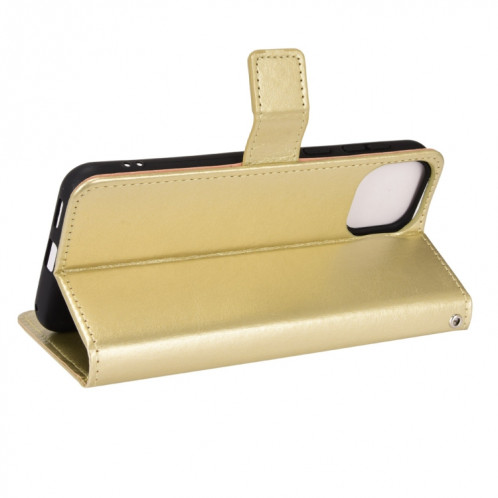 Pour Ulefone Note 6 / Note 6P Rétro Crazy Horse Texture Texture Texture Coque Téléphone (Gold) SH210C985-07