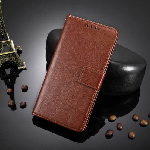 Pour Ulefone NOTE 6 / NOTE 6P Rétro Crazy Horse Texture Texture Texture Texture Coffre (Brown) SH210D1048-07