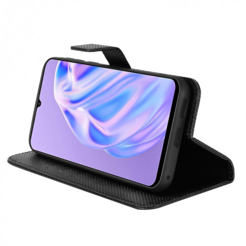 Pour Ulefone NOTE 6 / NOTE 6P Diamond Texture Texture Texture Coque Téléphone (Noir) SH703B151-07