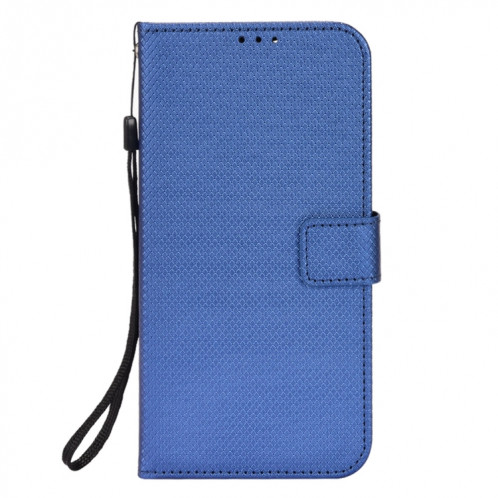 For Ulefone Note 6/ Note 6P Diamond Texture Leather Phone Case(Blue) SH703C840-07