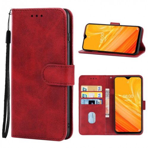 Coque de téléphone en cuir pour Ulefone Note 8 (rouge) SH522C1815-06