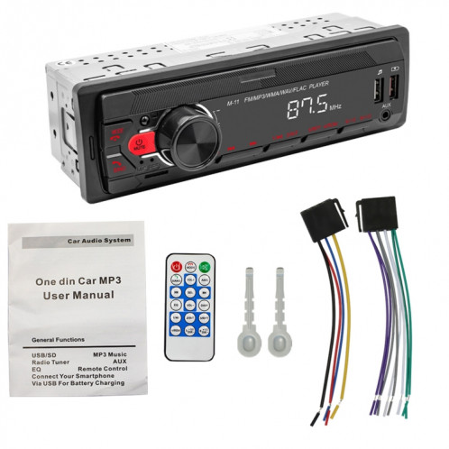 M11 voiture Bluetooth MP3 Player Support interconnexion de téléphone portable / carte FM / TF SH4984339-07