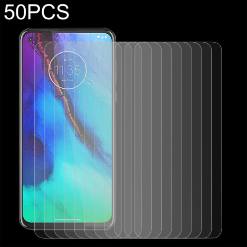 Film de verre trempé de 50 pcs 0.26mm 9H 2.5D pour Motorola Moto G Stylus 2022 SH792468-06