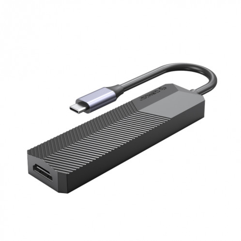 ORICO MDK-6P-GY-BP 6 en 1 Station d'accueil multifonctionnelle de type-C / USB-C (gris) SO301A729-07