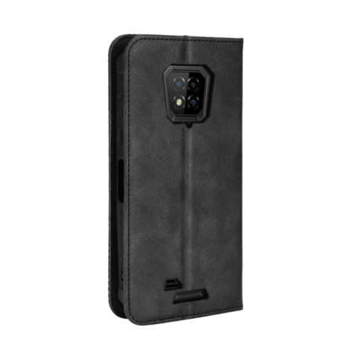 Pour Ulefone Armor 8 Boucle magnétique Texture rétro Texture Texture Texture (Noir) SH616A1480-07
