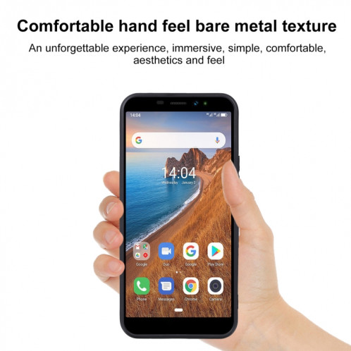 Coque TPU Téléphone pour Ulefone Armor x6 (Noir) SH505A1705-05