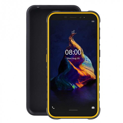 Coque Téléphone TPU pour Ulefone Armor x8 (Noir) SH508A1839-05
