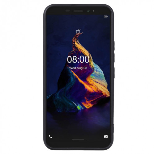 Coque Téléphone TPU pour Ulefone Armor x8 (Noir) SH508A1839-05