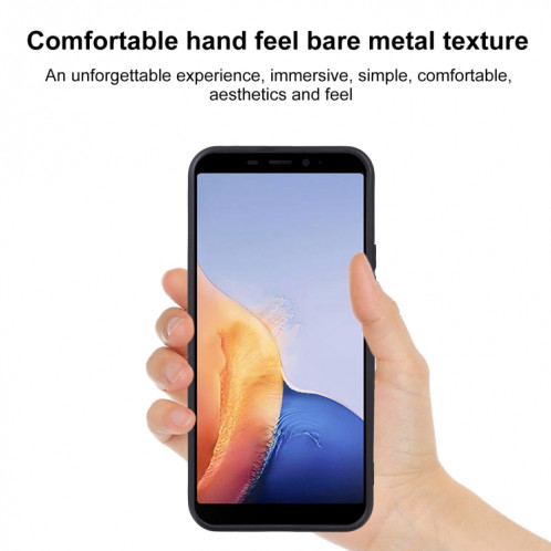 Coque TPU Téléphone pour Ulefone Armor x9 (Noir) SH511A1425-05