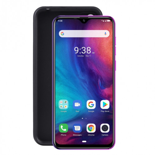 Coque TPU Téléphone pour Ulefone Note 7T (Noir) SH516A1557-05