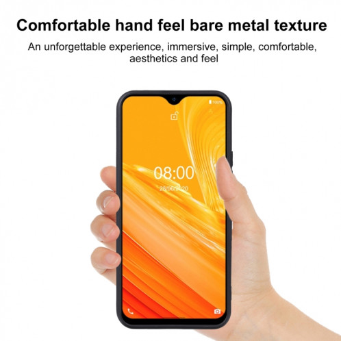 Coque TPU Téléphone pour Ulefone Note 8 (Noir) SH517A1360-05