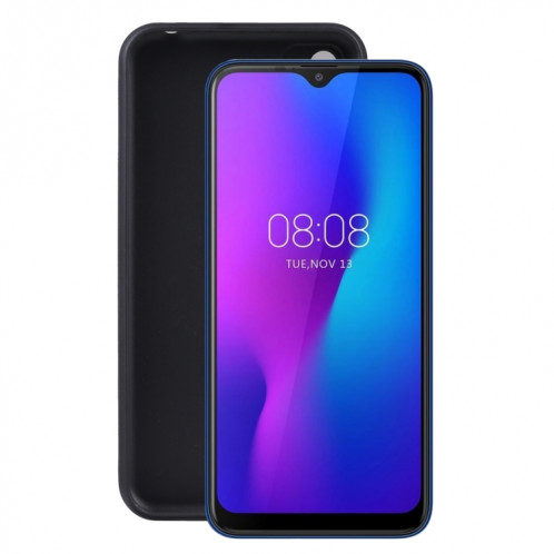 Coque TPU Téléphone pour Ulefone Power 6 (Noir) SH520A1038-05