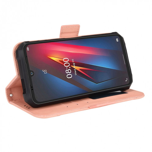 Pour Ulefone Armor 8 Peau Senteuse Cas de téléphone Coffre Coffre (Rose) SH220A1614-07