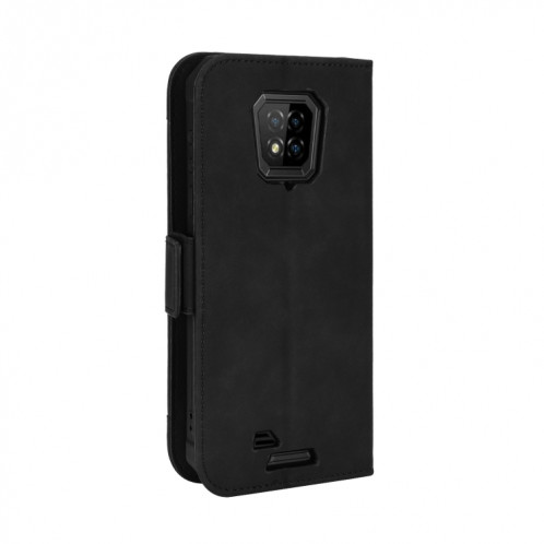 Pour Ulefone Armor 8 Senteuse Senteuse Cas de téléphone Coffre Cuir (Noir) SH220B1071-07