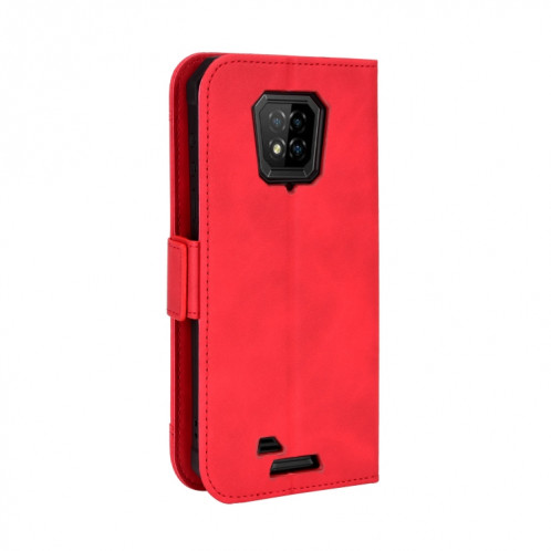 Pour Ulefone Armor 8 peau Senteuse Cas de téléphone en cuir de veau (rouge) SH220C1384-07